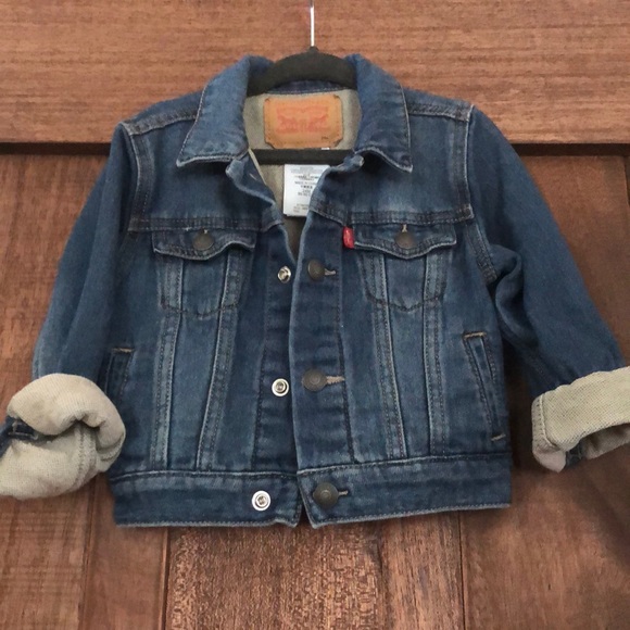 levi toddler denim jacket